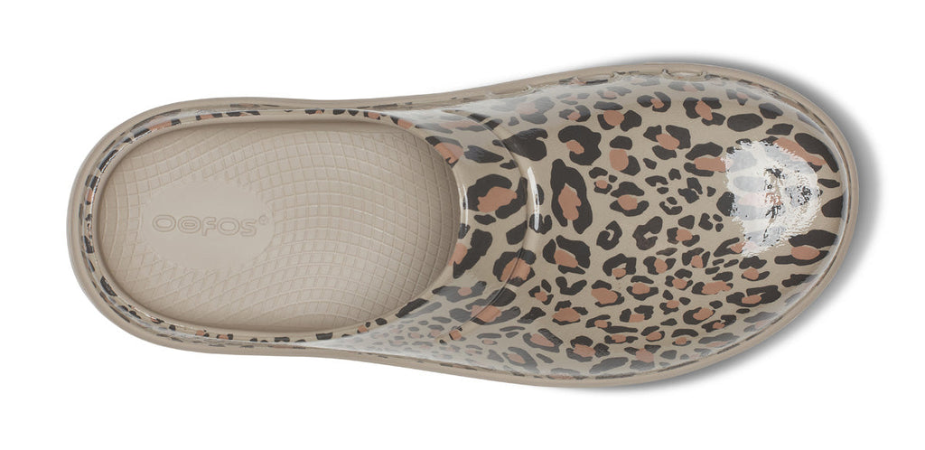 Women's OOcloog Limited Edition Clog - Nomad Leopard