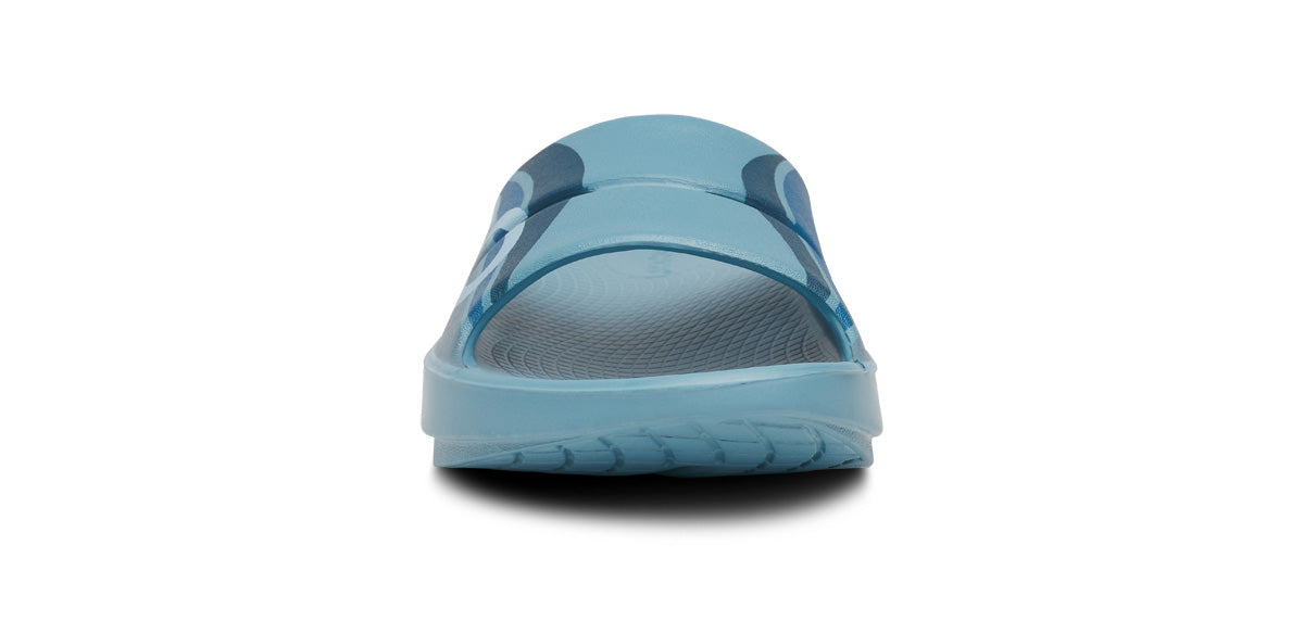 Men's OOahh Sport Slide Sandal - Ocean Blue Wave (FINAL SALE)