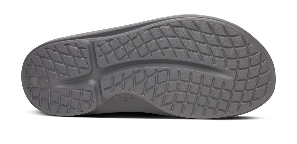 BAUER/OOFOS Women's OOahh Sport Slide Sandal – Slate