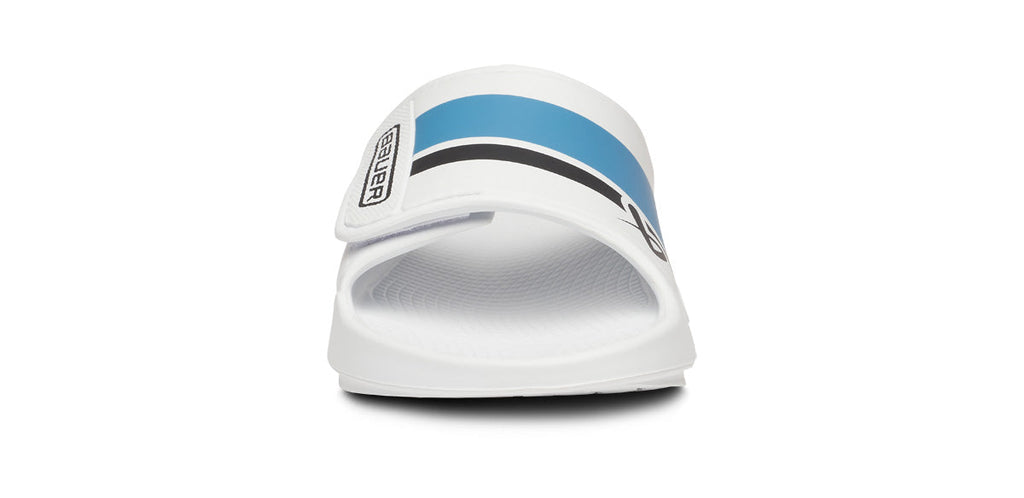 BAUER/OOFOS Men's OOahh Sport Flex Sandal – White