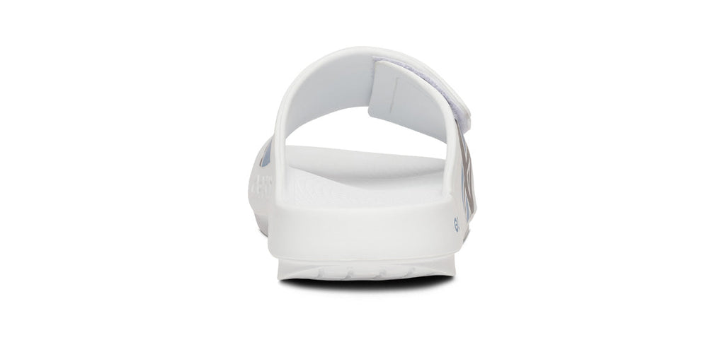 BAUER/OOFOS Women's OOahh Sport Flex Sandal – White