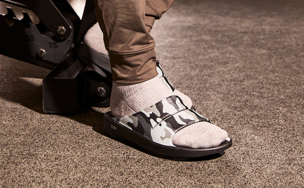 Men's OOahh Sport Slide Sandal - Night Camo