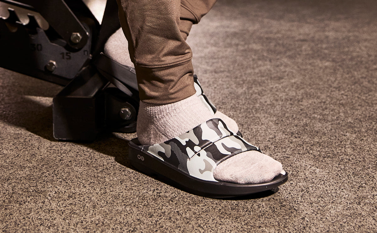 Men's OOahh Sport Slide Sandal - Night Camo